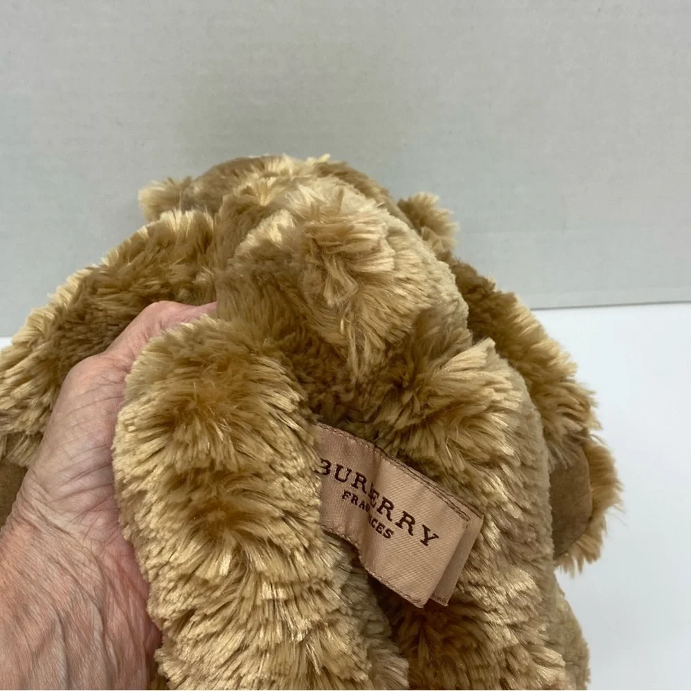 Burberry Brown Teddy Bear Plush 2008 on Bottom of Foot Fragrance Bear 12